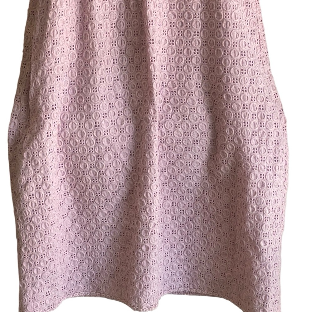 Max Studio Lavender Sleeveless Crocheted Eyelet  Dress. Size Small. - Picture 3 of 9